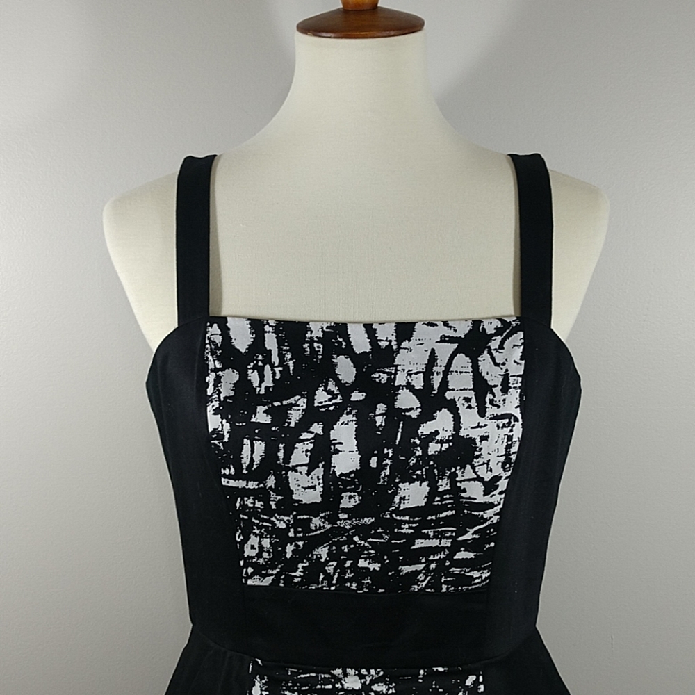 Dress: NEW Saks Fifth Peplum Dress - Picture 2 of 7